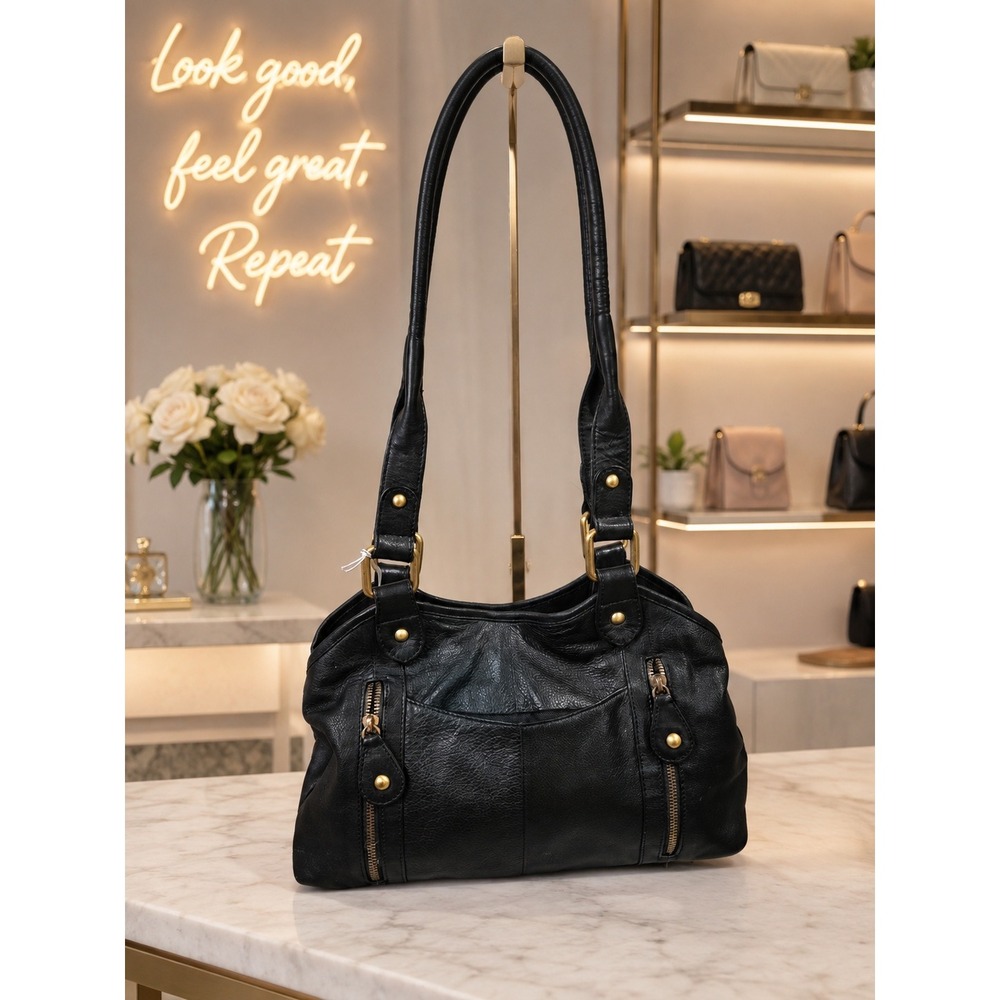 American Leather shoulder bag